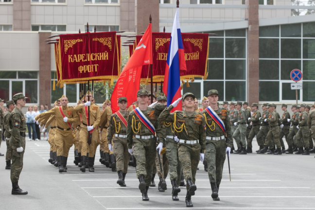 В ТГУ состоялись торжественные мероприятия, посвящённые Дню Победы