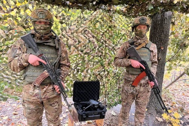 ТГУ передал для нужд бойцов СВО квадрокоптер