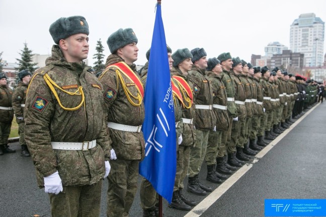 Студенты ТГУ на «Параде Памяти»