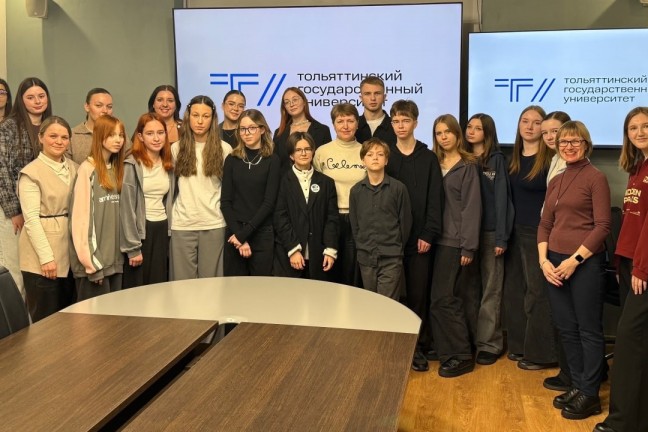 ТГУ открыл мир медиа для тольяттинских школьников