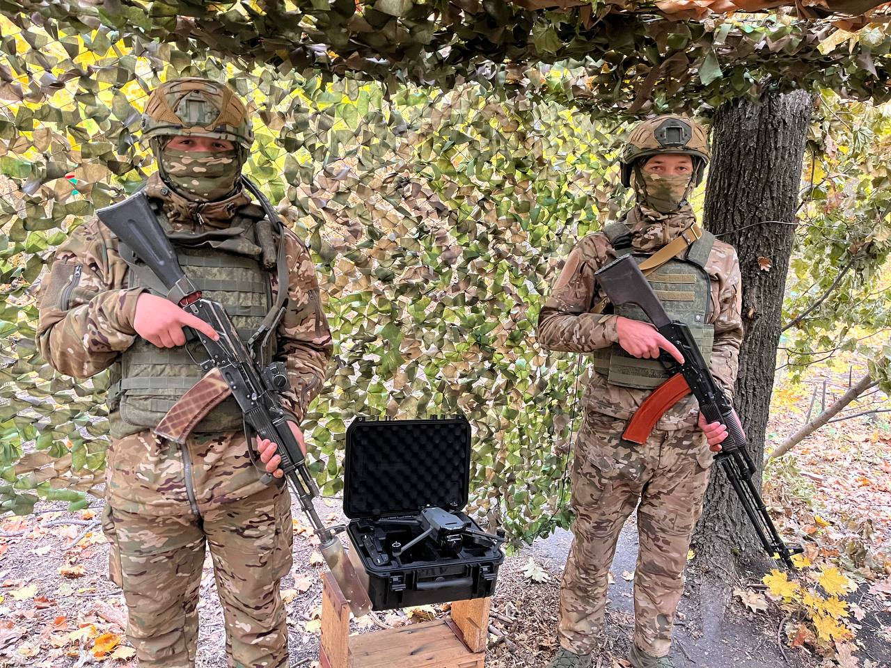 ТГУ передал для нужд бойцов СВО квадрокоптер